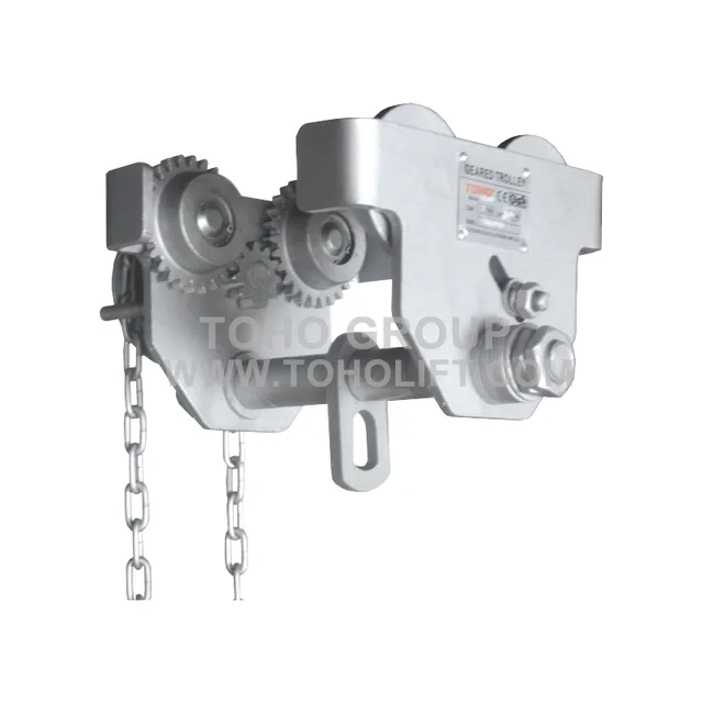 High Heat Resisting And Corrosion-Proof Geared Trolley