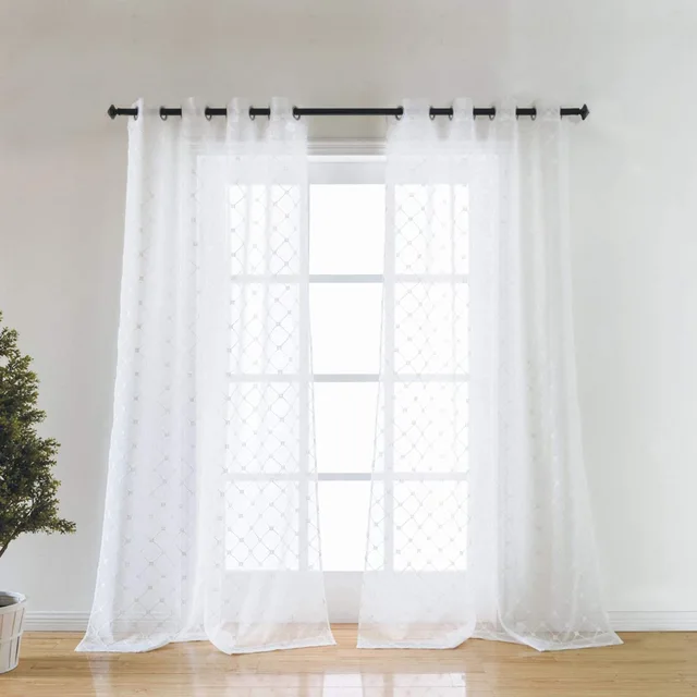 White curtain
