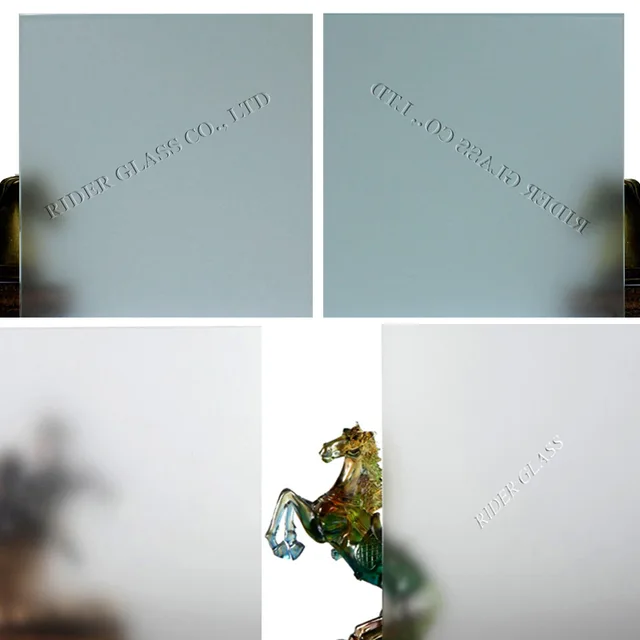 Rider HQ acid-etched frosting partition shower glass