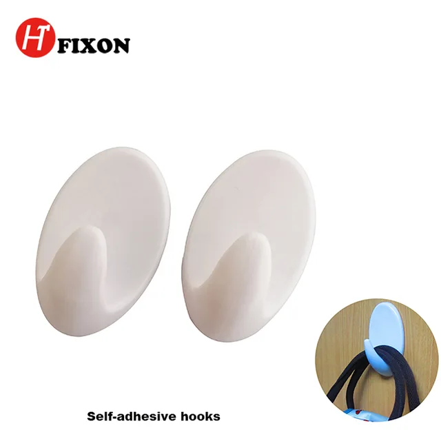 Plastic self adhesive hook plastic wall hook