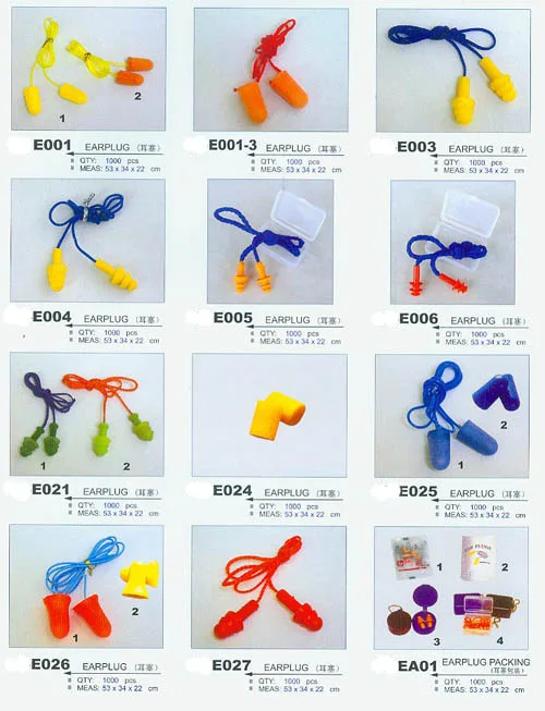 Earmuff, earplug