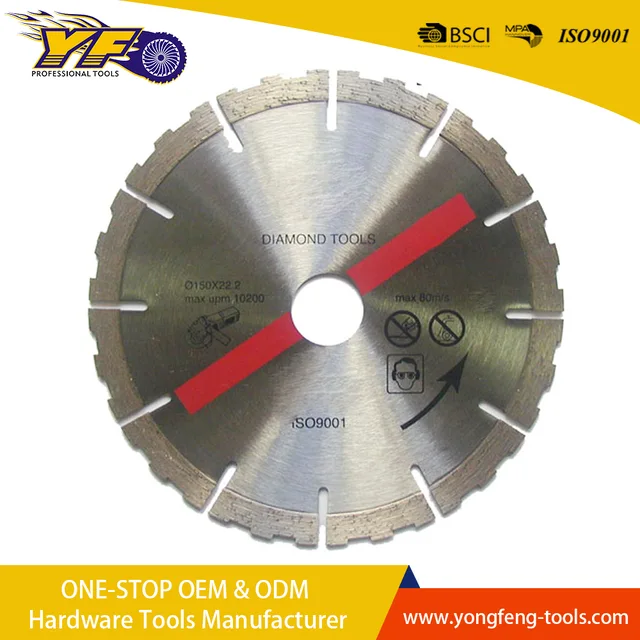 Segmented Circular Diamond Saw Blade for Cutting Marble, Stone, Concrete, Granite Material