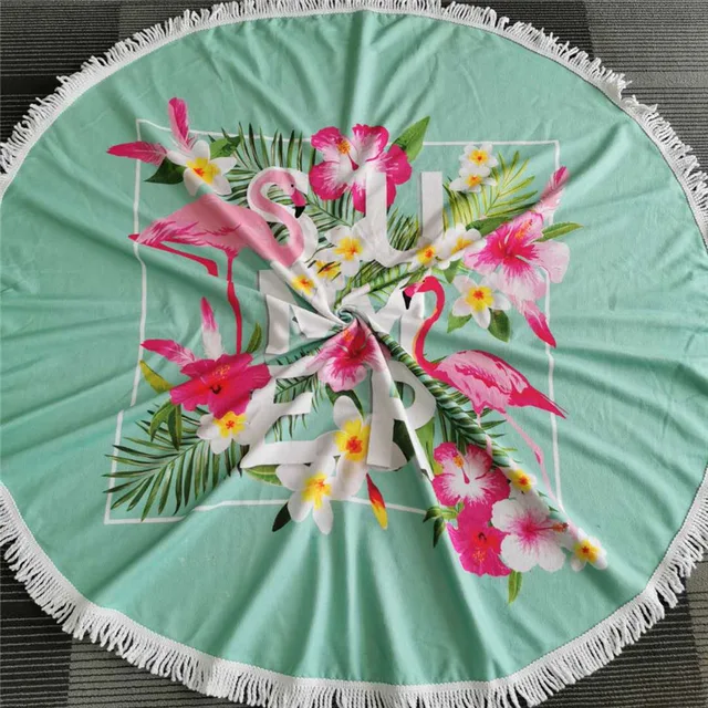 Microfiber Round Beach Towel
