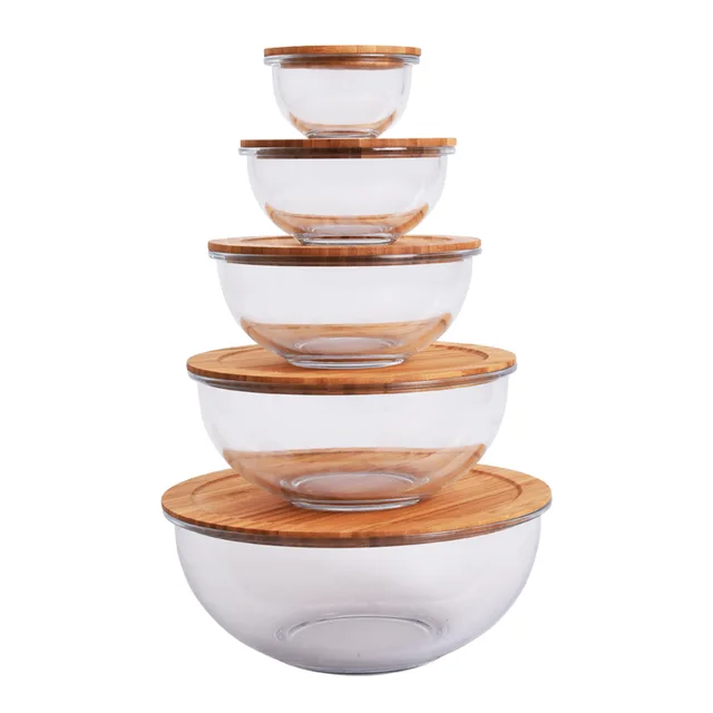 Borosilicate glass bowl