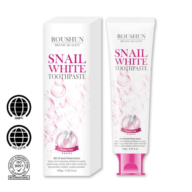 ROUSHU Snail whitening toothpaste