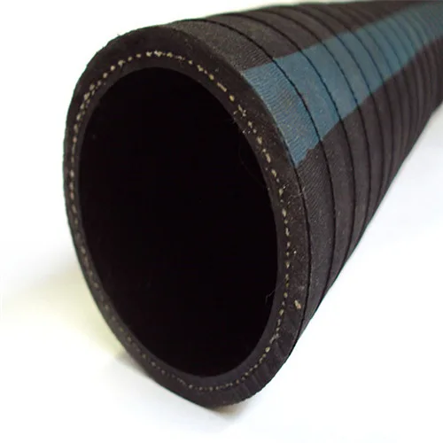 Rubber suction and discharge hose
