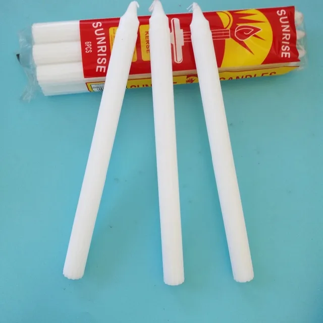 White candle to angola