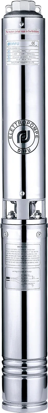 Deep well pump 4SAM