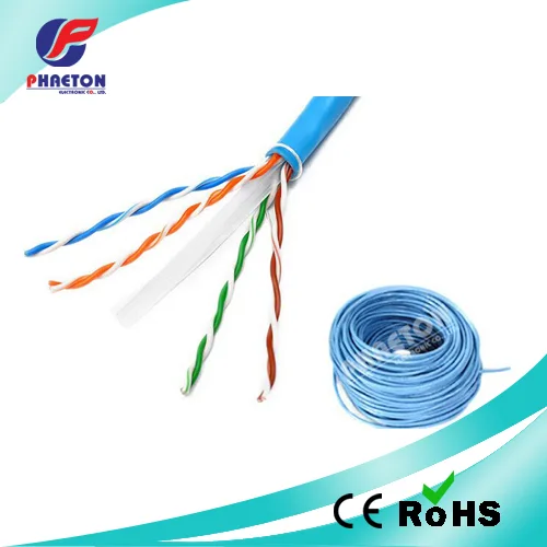 305m/Box UTP FTP Cat5e CAT6 Data LAN 4pairs Communication Network Cable