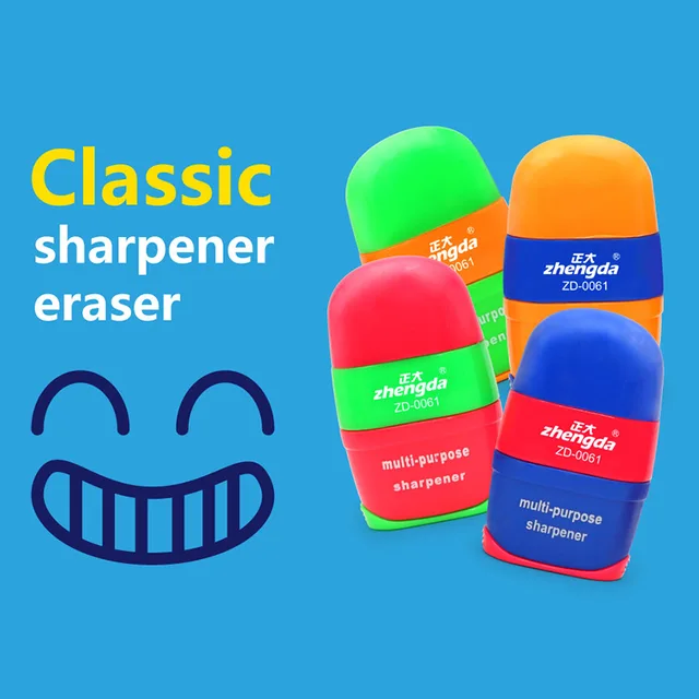 Sharpener & eraser