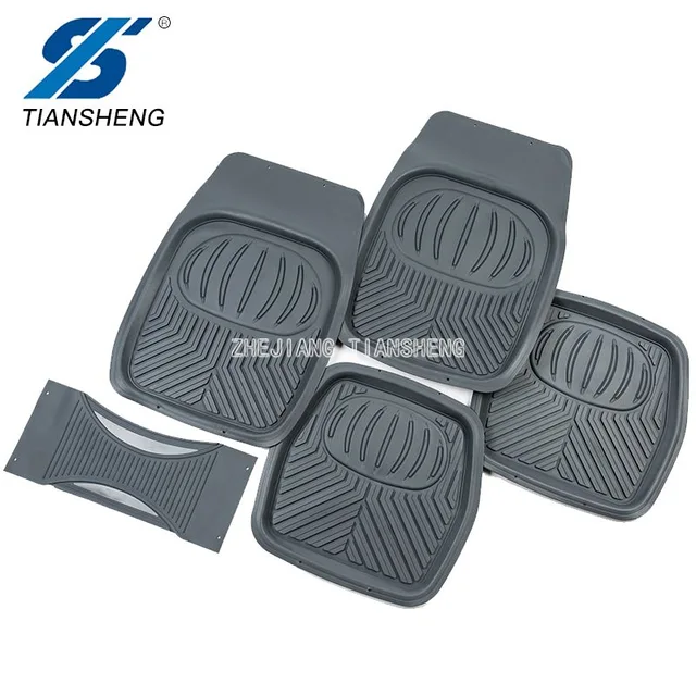 Classic universal Anti Slip 4 pieces car floor mats TSM7034
