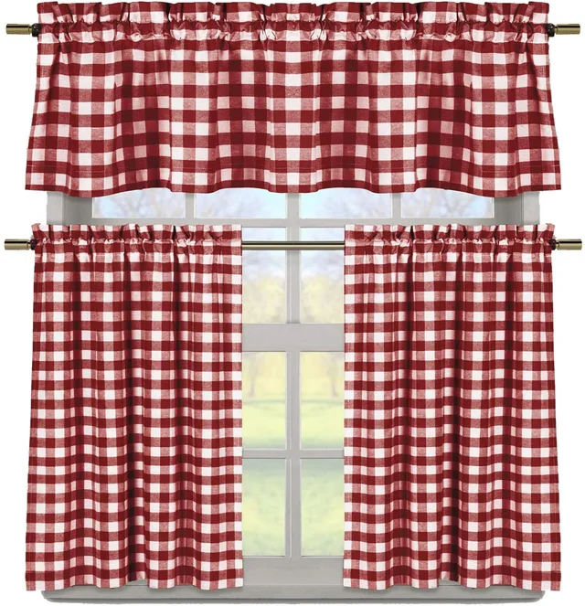 Kingstone Kitchen Curtain Set