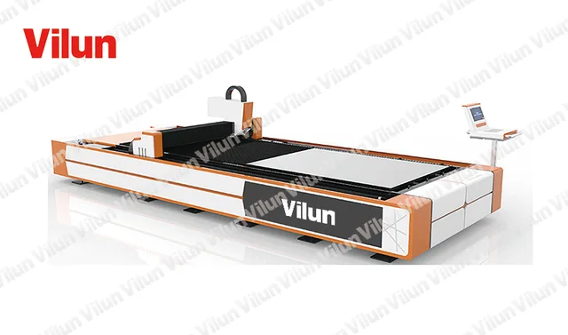 Single table fiber laser cutting machine