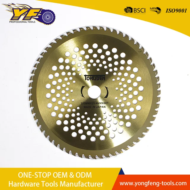 Tct saw blade for grass
