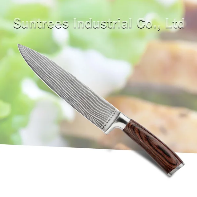 Damascus steel chef knife 8inch