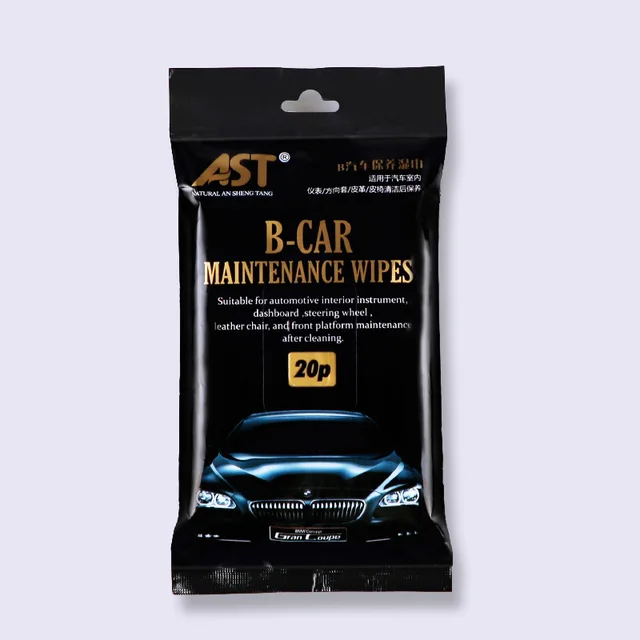 Cheap Wash Car Dashboard Interior Care Auto Disposable Window Cleaning Car Maintenance Wet Wipe