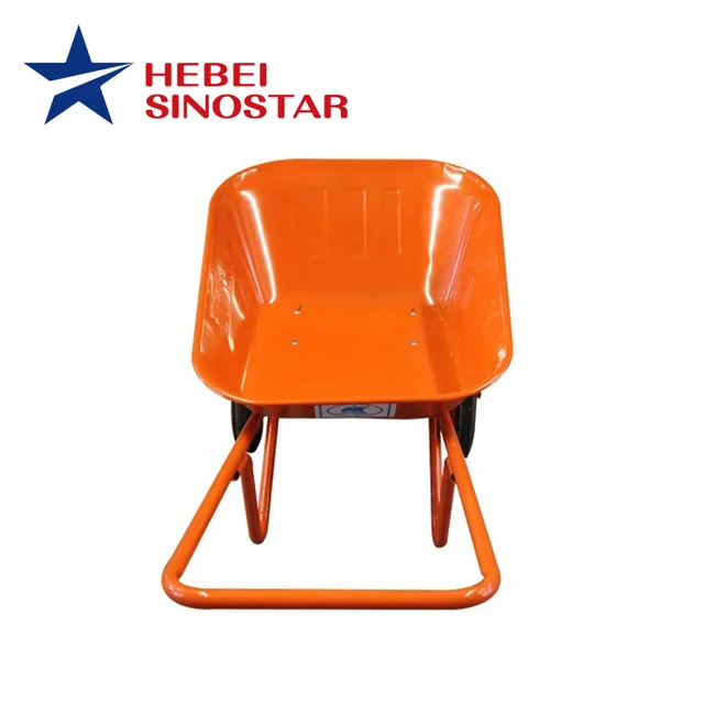 Two Pneumatic Wheel Tipper Wheelbarrow