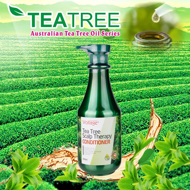Kharisma Voltage Daily Mild Tea Tree Oil Shampoo to help strengthen and repair hair for a healthy scalp