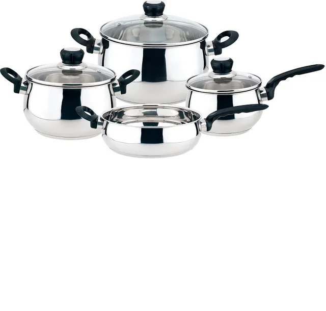 7pcs stainless steel cookware set