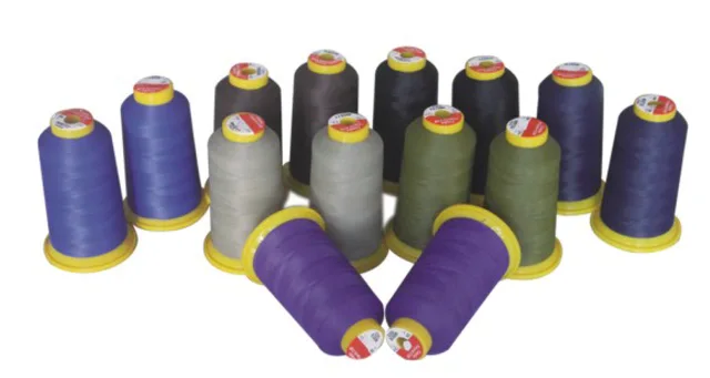 Full dull embroidery thread