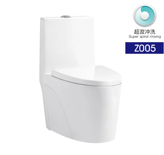 S526 Ceramic one piece siphon toilet