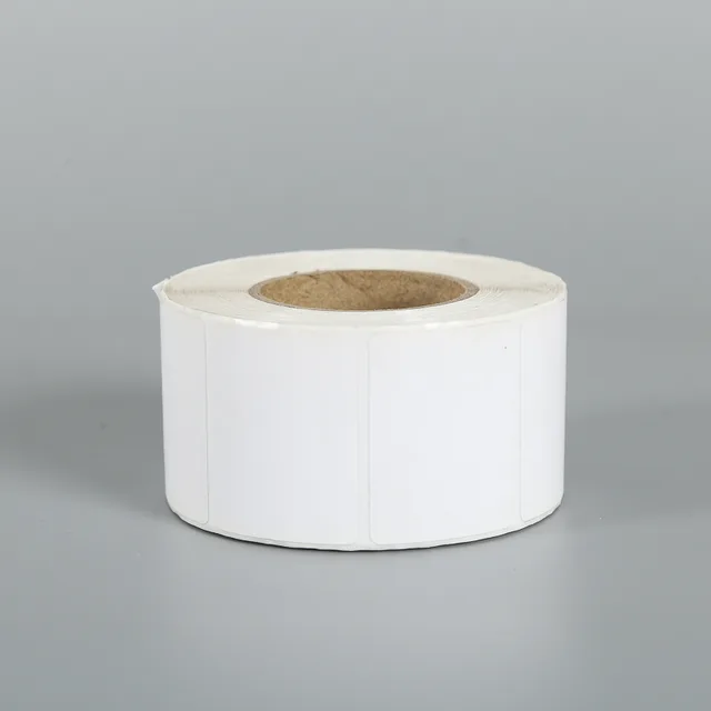 Customized Size Self Adhesive address roll Sticker Label