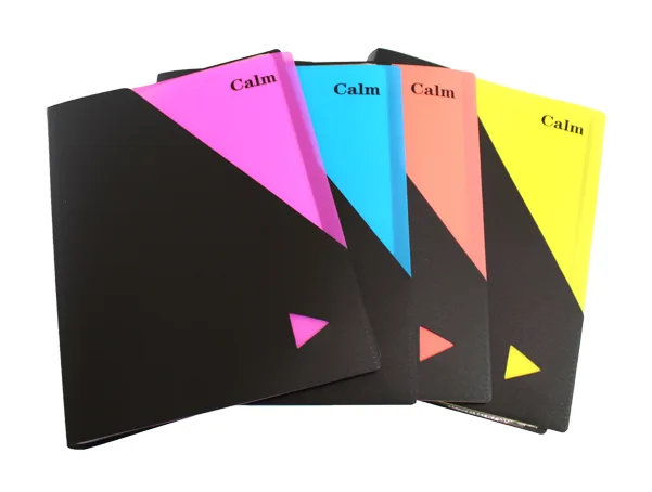 A4 Display Book 40 Pocket Top Load W/ Fashion Attached Pocket