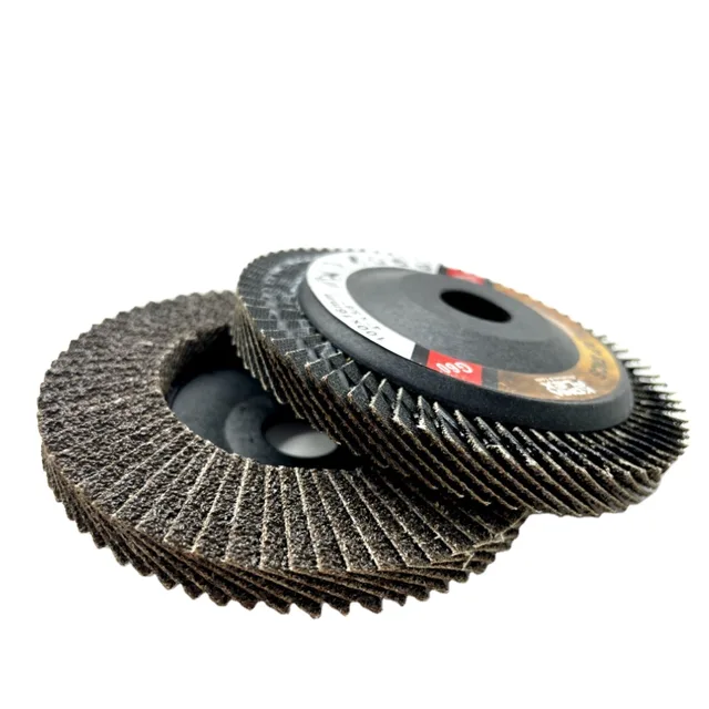 Konaflex -tikit 4inch calcine alumina T27 flap disc sanding grinding wheel grit 40/60/80/120