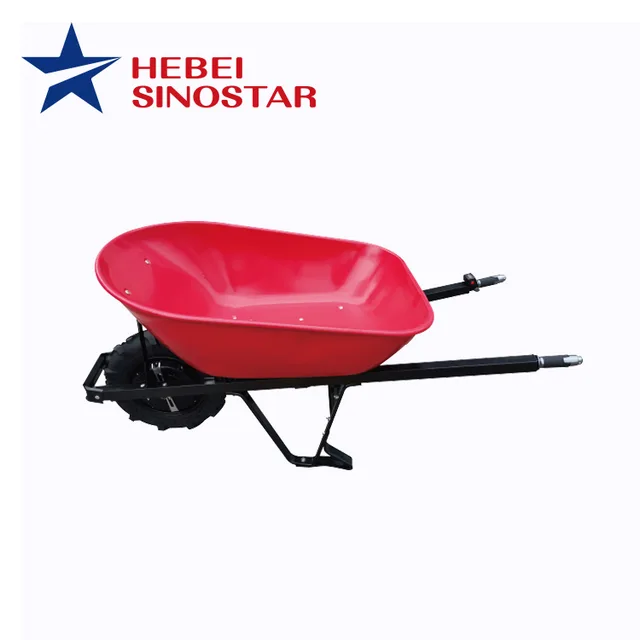 Electric Wheelbarrow With Metal Tray