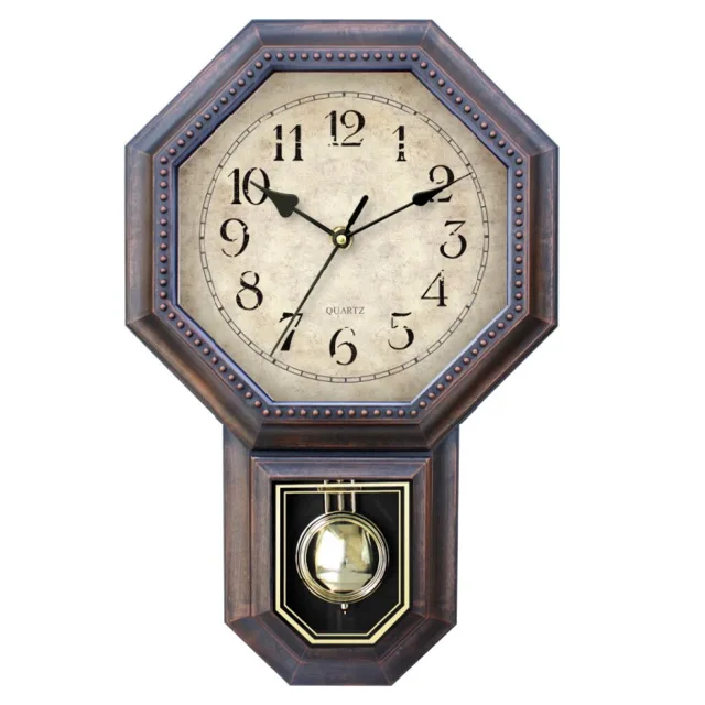 Wall Clock With Pendulum