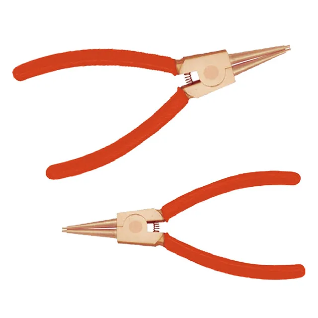 Non-sparking, Antimagnetic Plier,Snap Ring-External