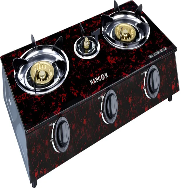 Three-hole gas stove