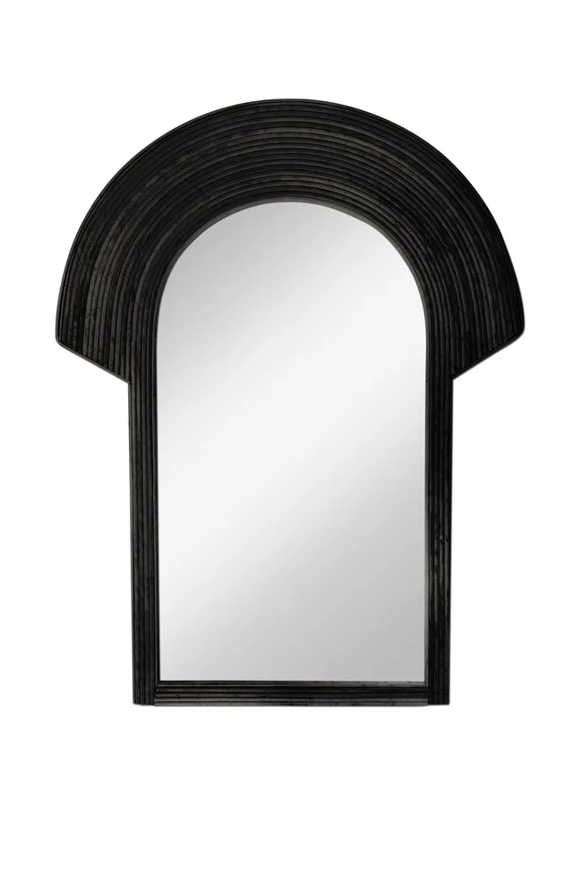 Wooden framed mirror