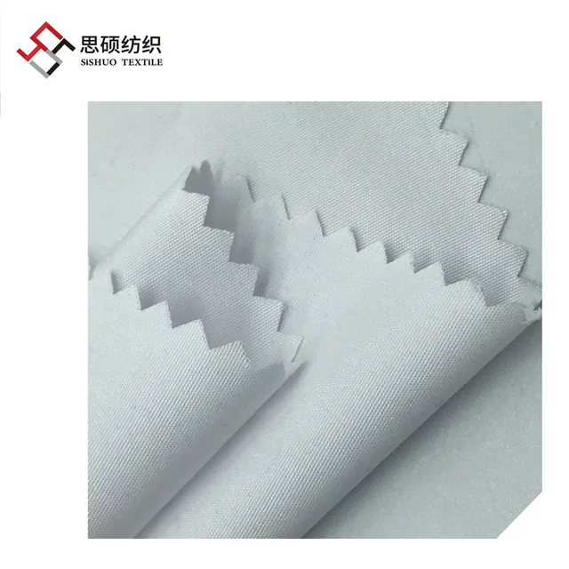 Recycled brushed plain polyester peach skin fabric for outdoor jacket