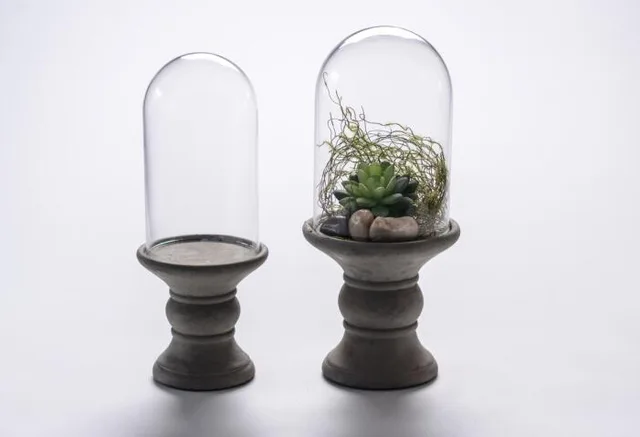 Glass vase 3 set