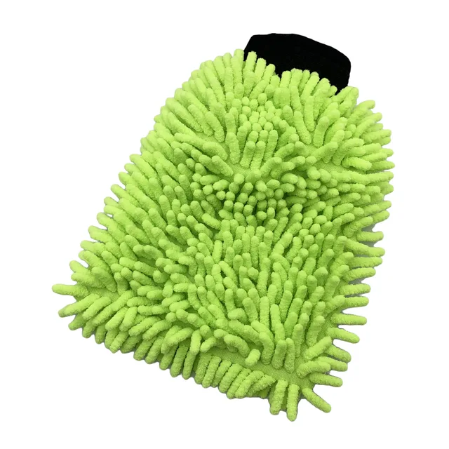 Chenille wash mitt