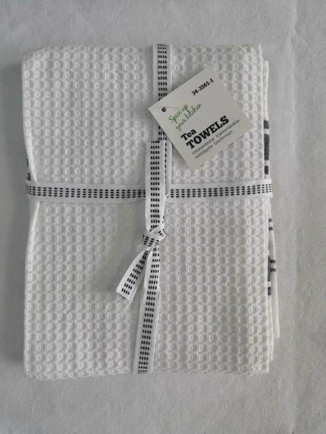 100% cotton tea towel 2 sets