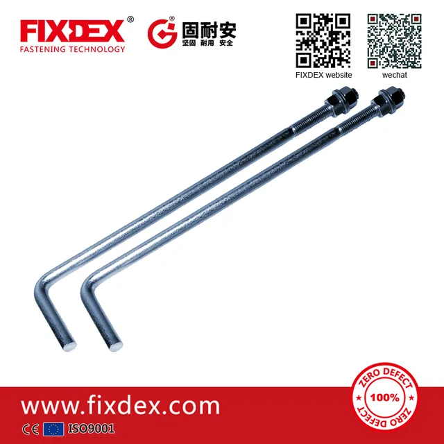 L bolt anchor