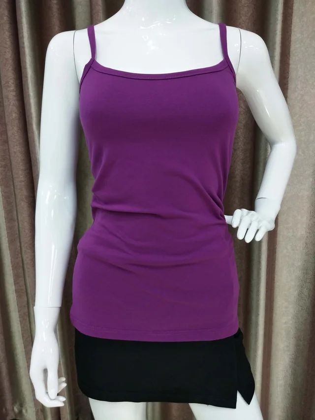 Ladies camisole vest solid color