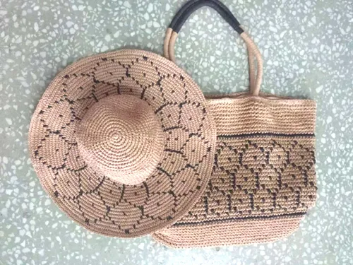 Straw hat set