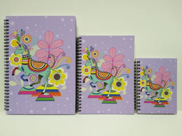 Hard cover notebook