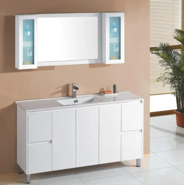 Wholesale mirrored bathroom hot selling modern washing machine bathroom cabinet