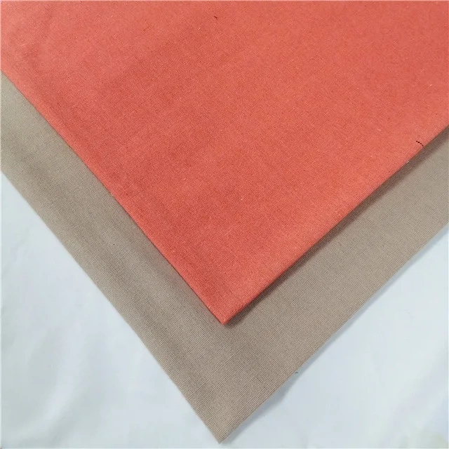Chinese factroy customized polyester linen blend for women dress and men shirts textile fabric