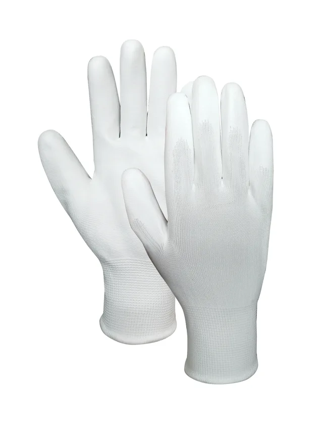 PU gloves, seamless glove,