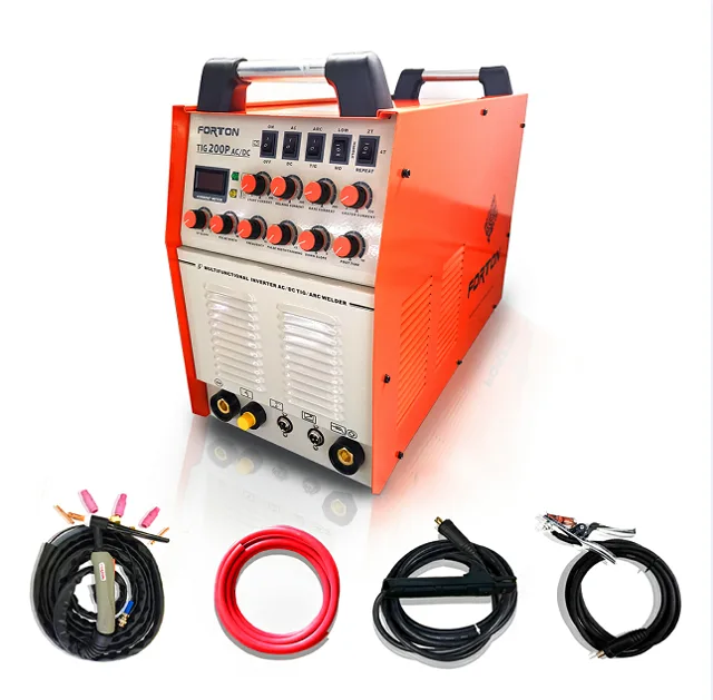 Forton Inverter Igbt Tig Acdc Welding Machine With Pulse Tig200p Acdc
