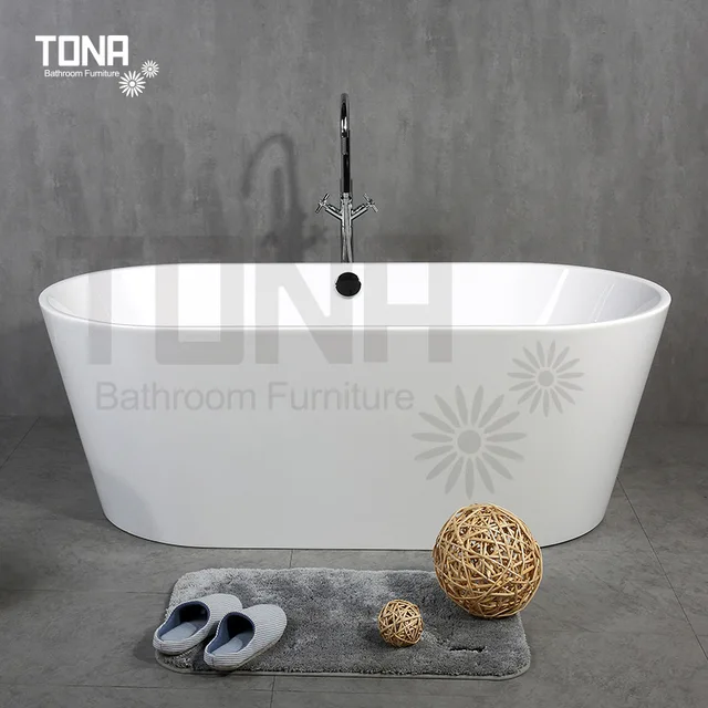 Skysea TONA Modern freestanding soaking bathtub acrylic bathtub