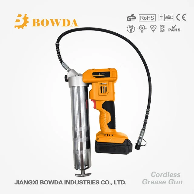 20V Max 14OZ 10000 PSI Heavy Duty Lithium Battery Cordless Electric Grease Gun