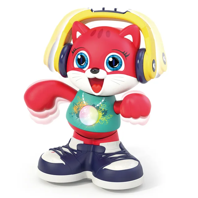 Children Baby kids Educational Plastic Toys Gift Factory OEM InfantDancing Cat electronic toys