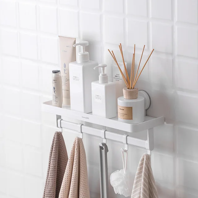 Damage free plastic hanging rack rail rack rail organizer