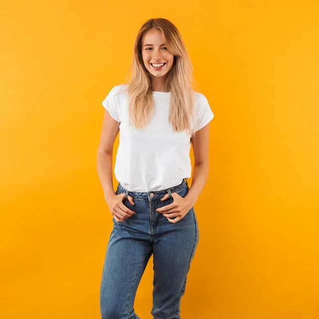 Women's Short Sleeve Round Neck T-shirt